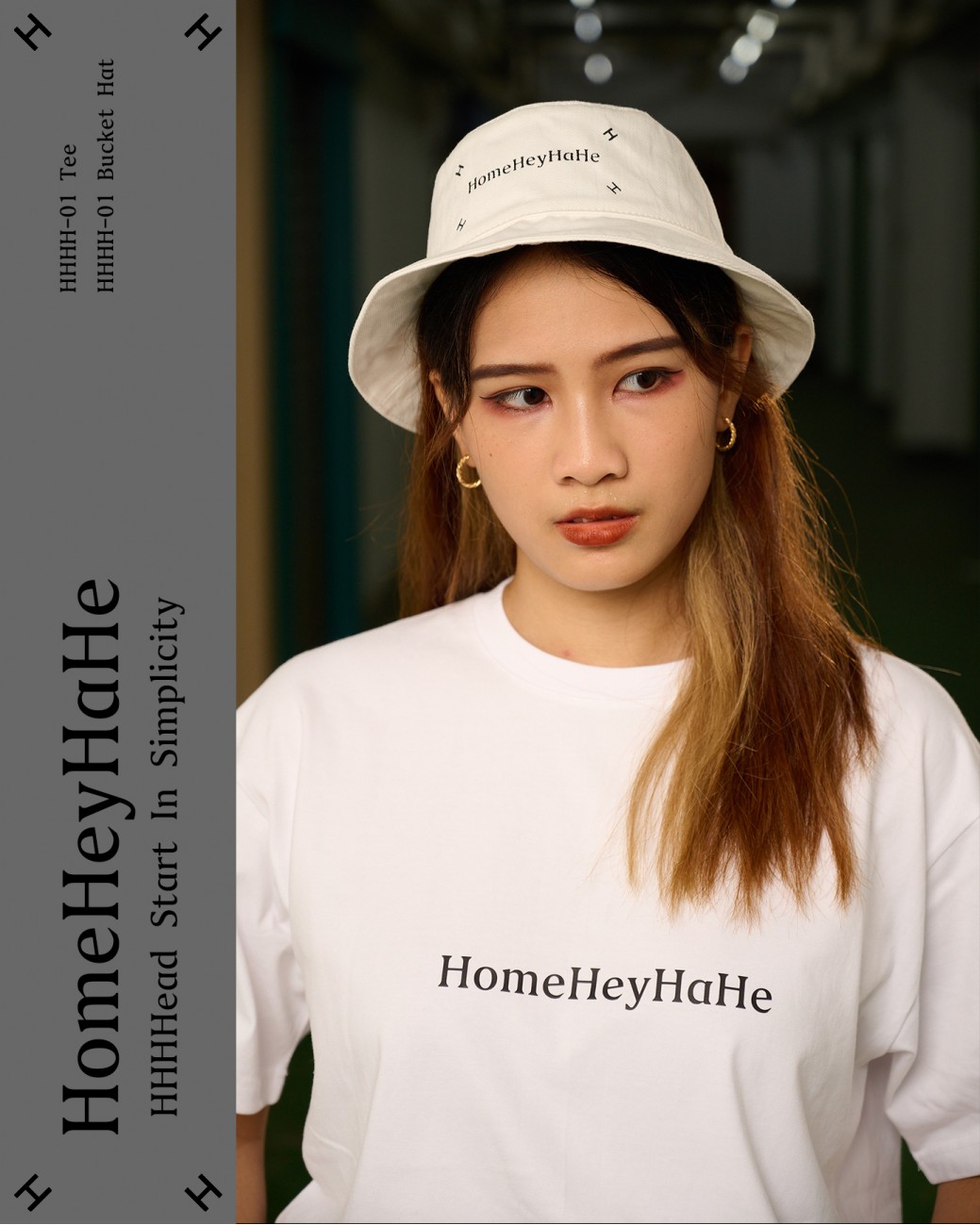 HomeHeyHaHe-01 Bucket Hat