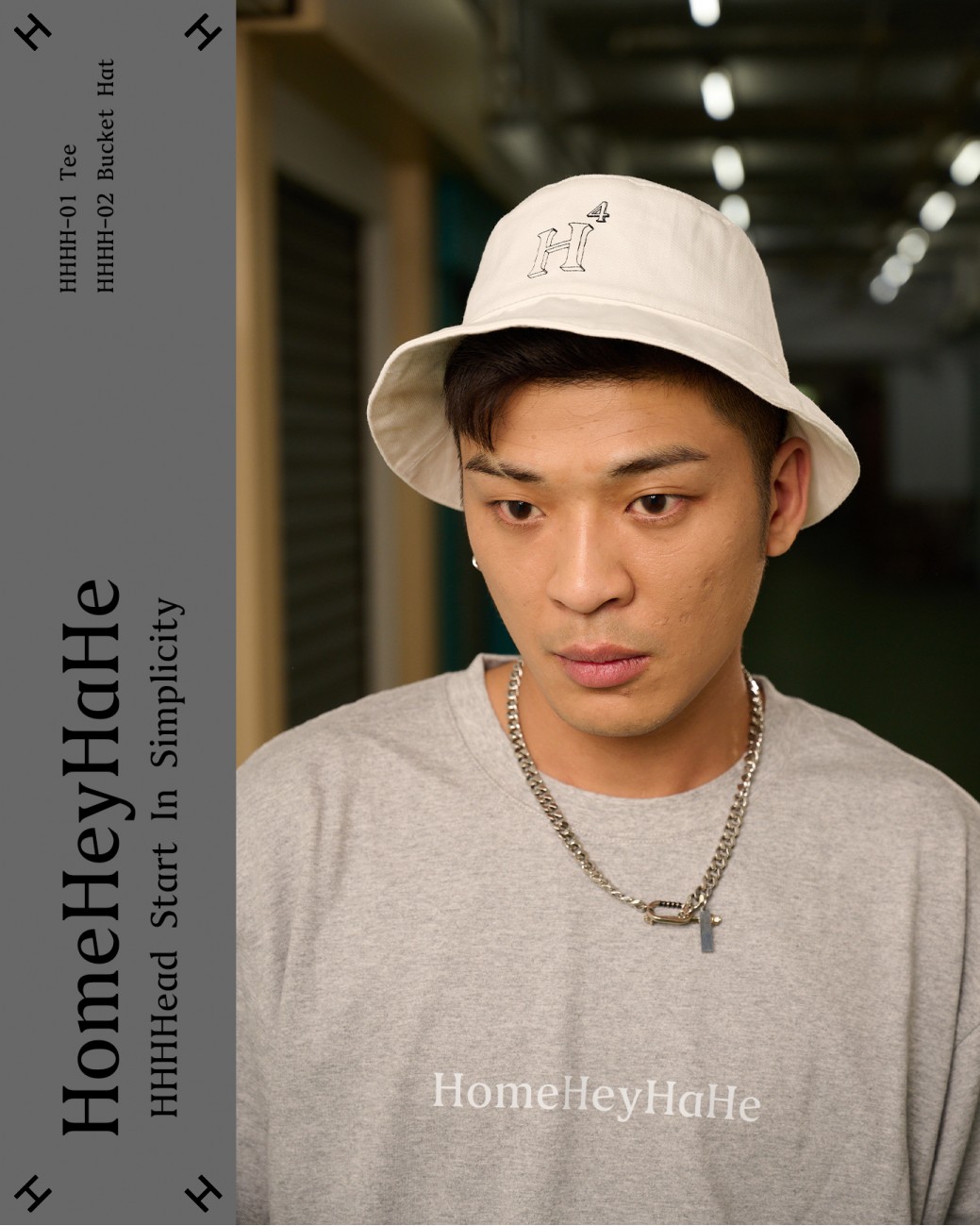 HomeHeyHaHe-02 Bucket Hat