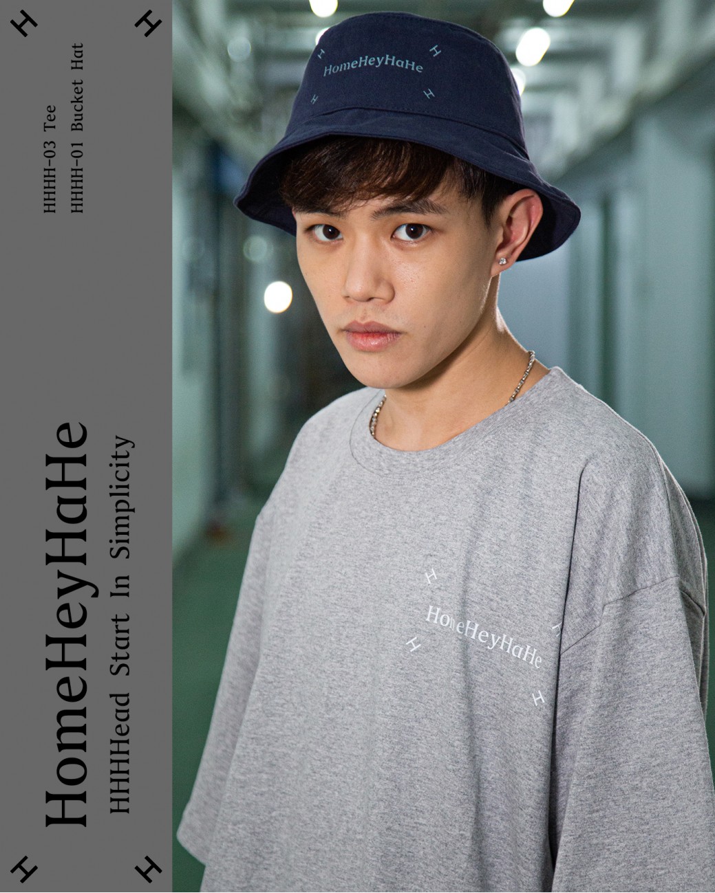 HomeHeyHaHe-01 Bucket Hat