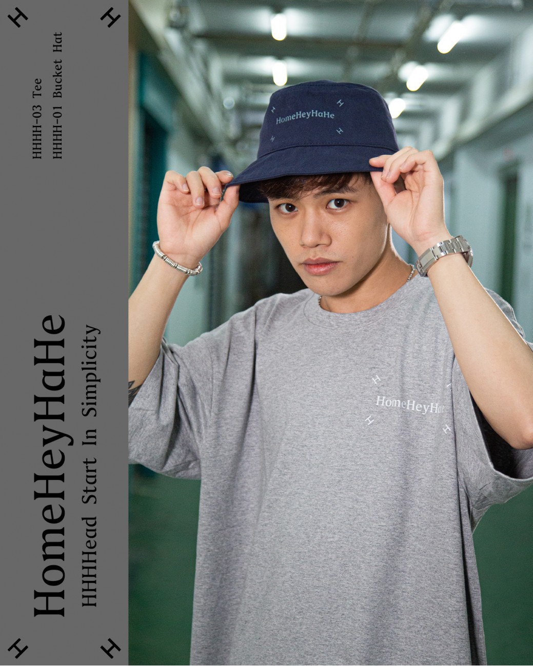 HomeHeyHaHe-01 Bucket Hat