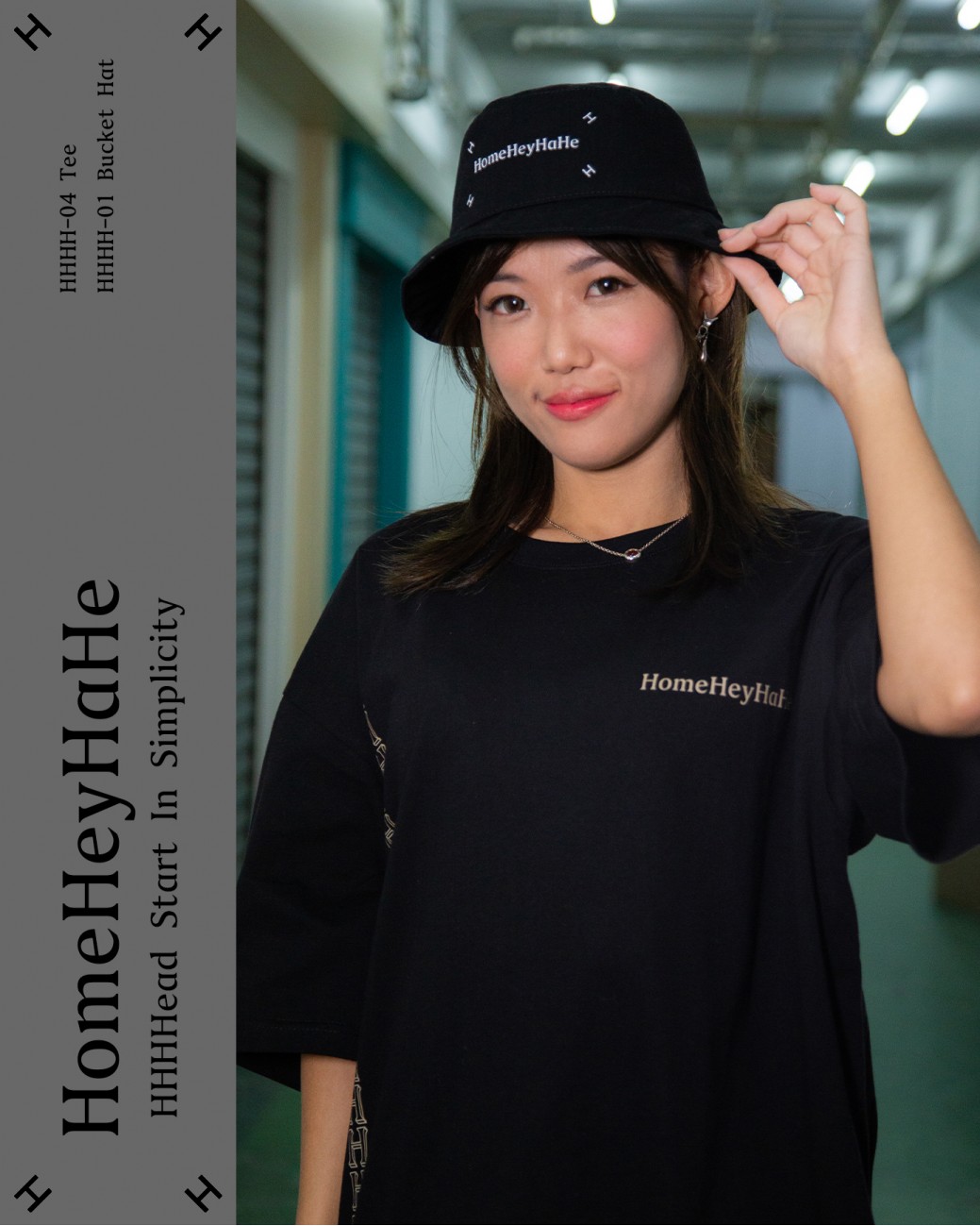 HomeHeyHaHe-01 Bucket Hat